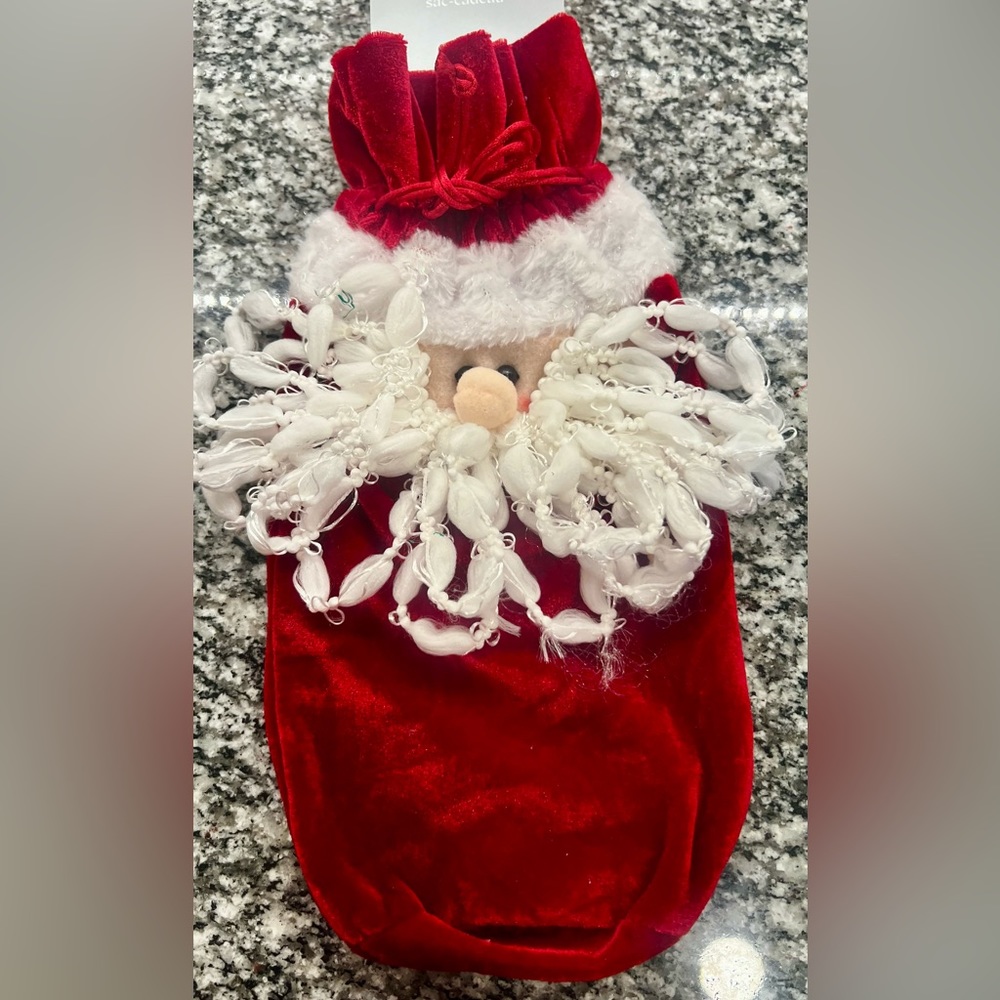 Pier One Santa Claus Gift Bag